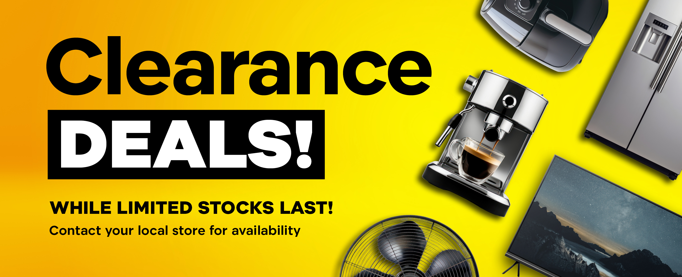 100% Clearance Deals