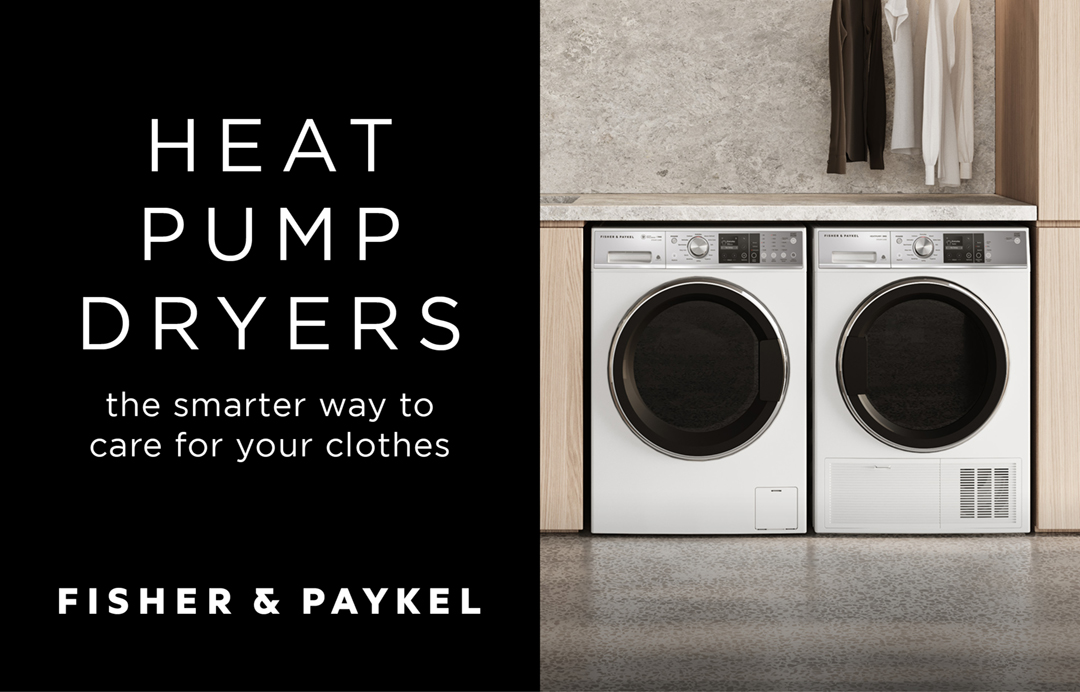 Fisher & Paykel Heatpump Dryer Gift Card Promotion