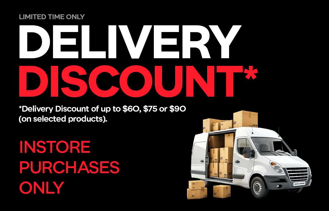 Delivery Discount In Store Purchase Only