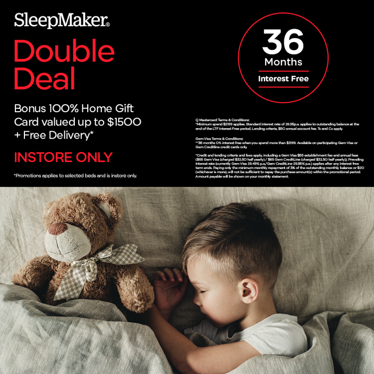 100% Beds Double Deals