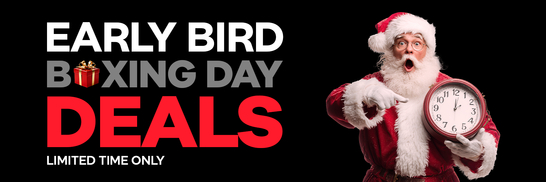 100% Home Early Bird Boxing Day Deals