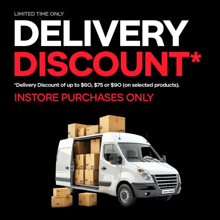 Delivery Discount In Store Purchase Only