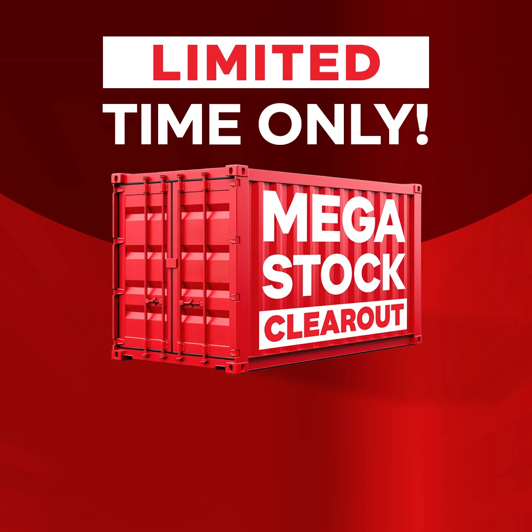 100% Home Long Weekend Mega Stock Clearout