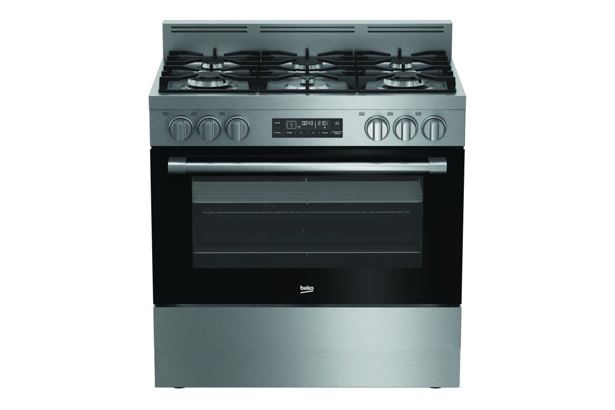 Beko Dual Fuel Freestanding Oven Freestanding Ovens 100 Home New Zealand