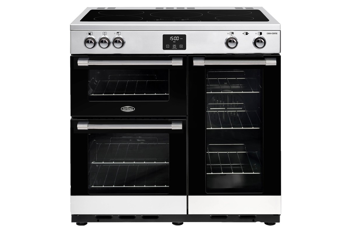 Belling CookCentre Deluxe 90cm Induction Range Cooker