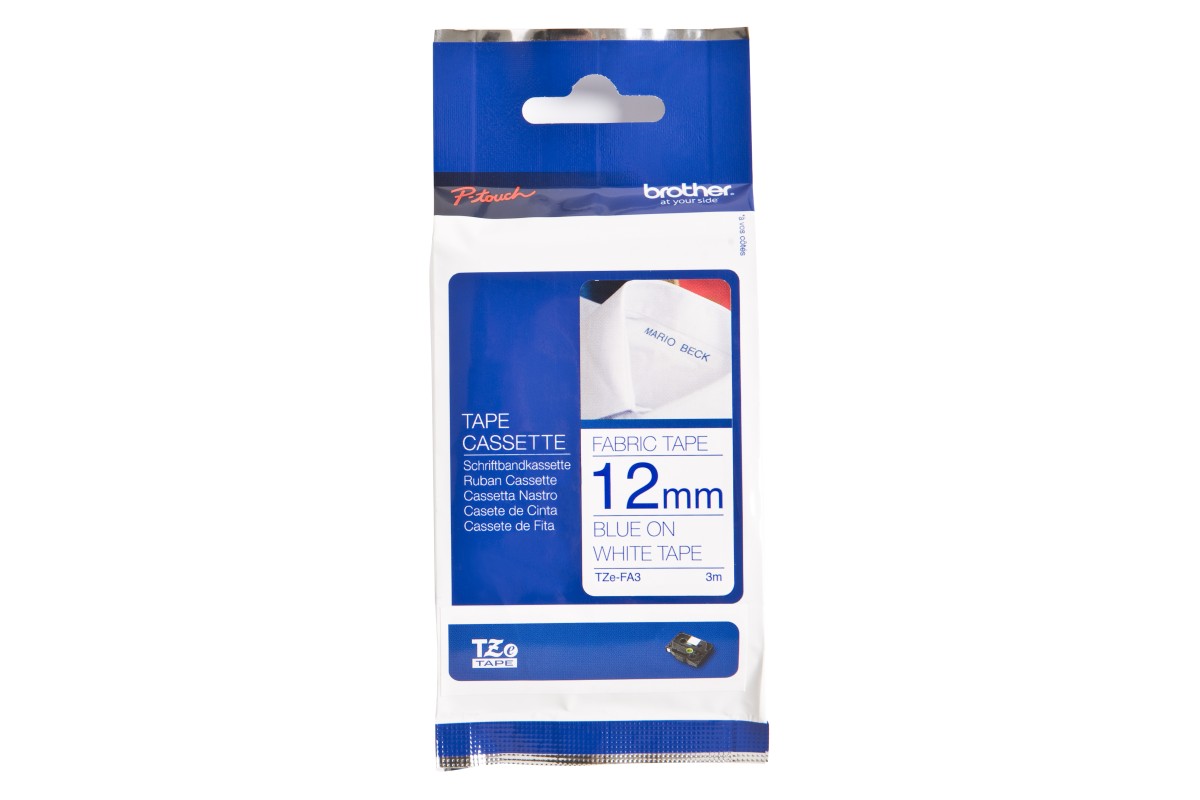 Brother IronOn Fabric Tape 12mm x 3m Printer Ink & Toner 100 Home