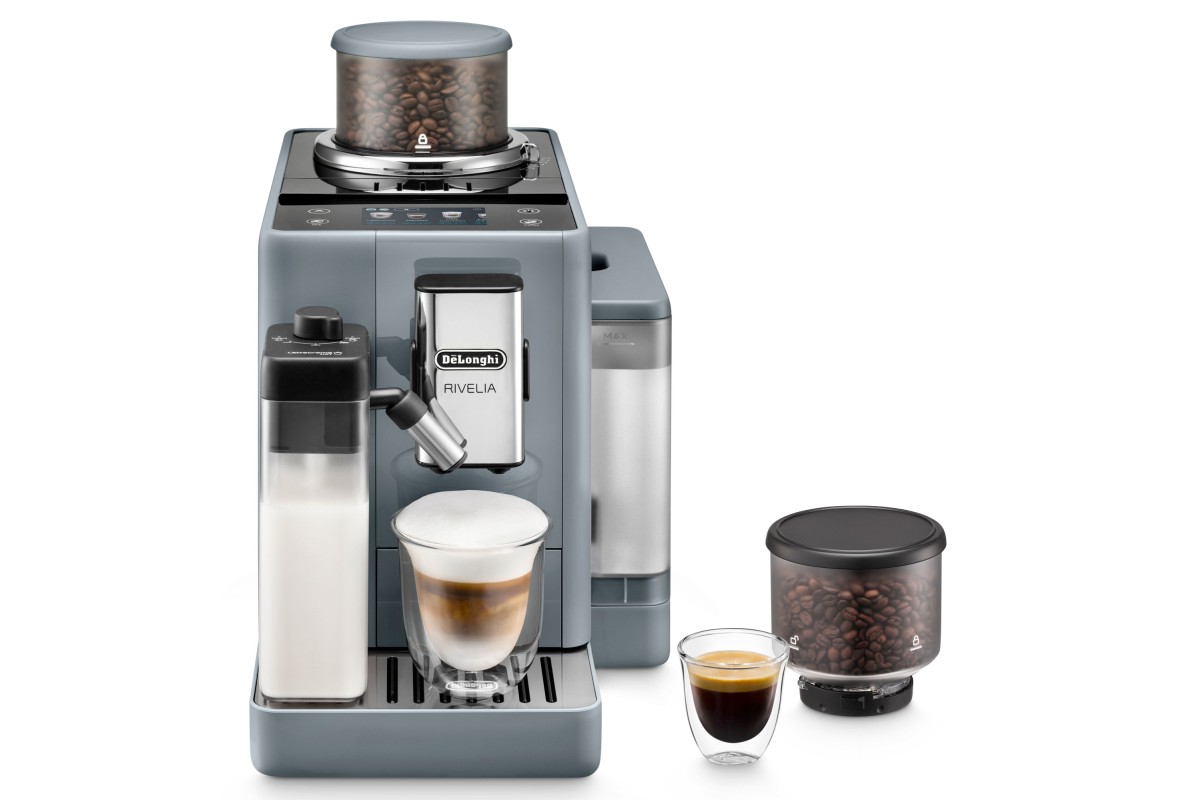 Delonghi Rivelia Fully Automatic Coffee Machine Coffee Machines 100 Home New Zealand