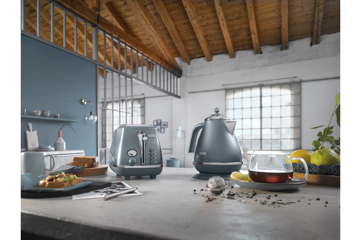 Delonghi Icona Metallics Breakfast Pack Toasters 100% Home New