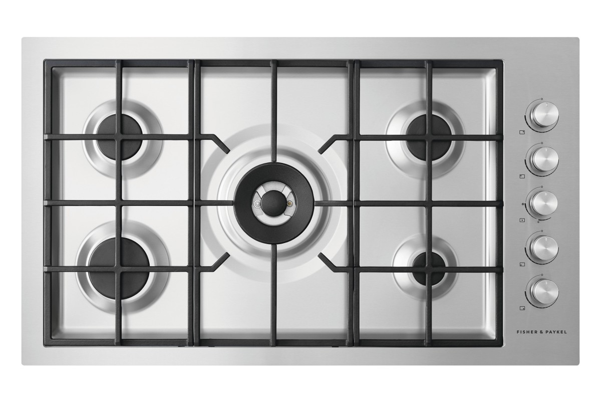 Fisher & Paykel Integrated Gas on Steel Cooktop