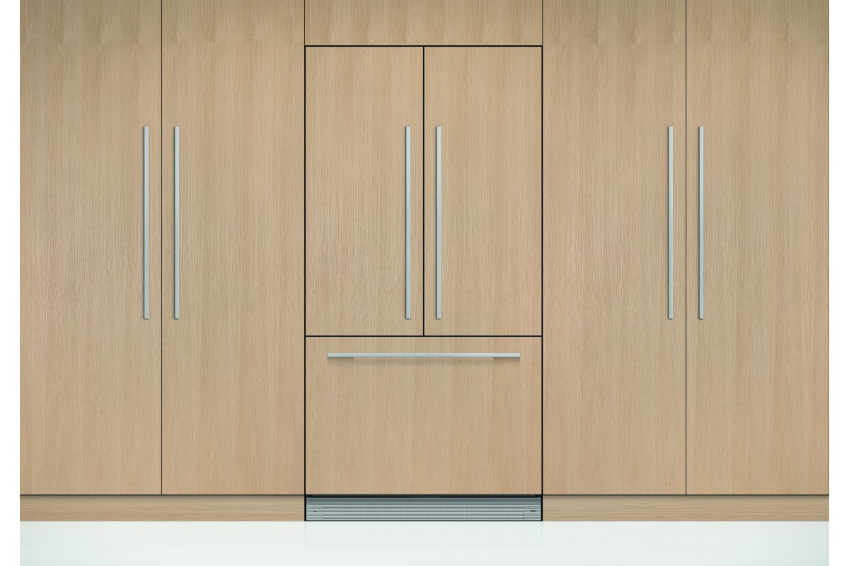 Fisher and paykel french door fridge integrated outlet