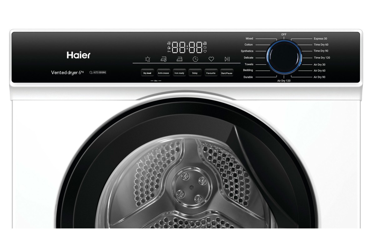 Haier 6kg sensor clothes dryer clearance