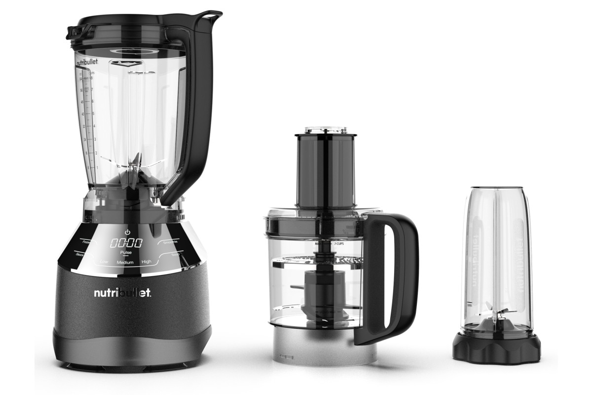 NutriBullet Smart Touch Triple Prep System Food Processors 100