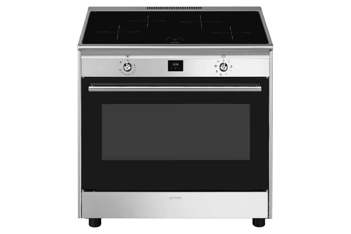 Smeg Freestanding Oven with Induction Cooktop