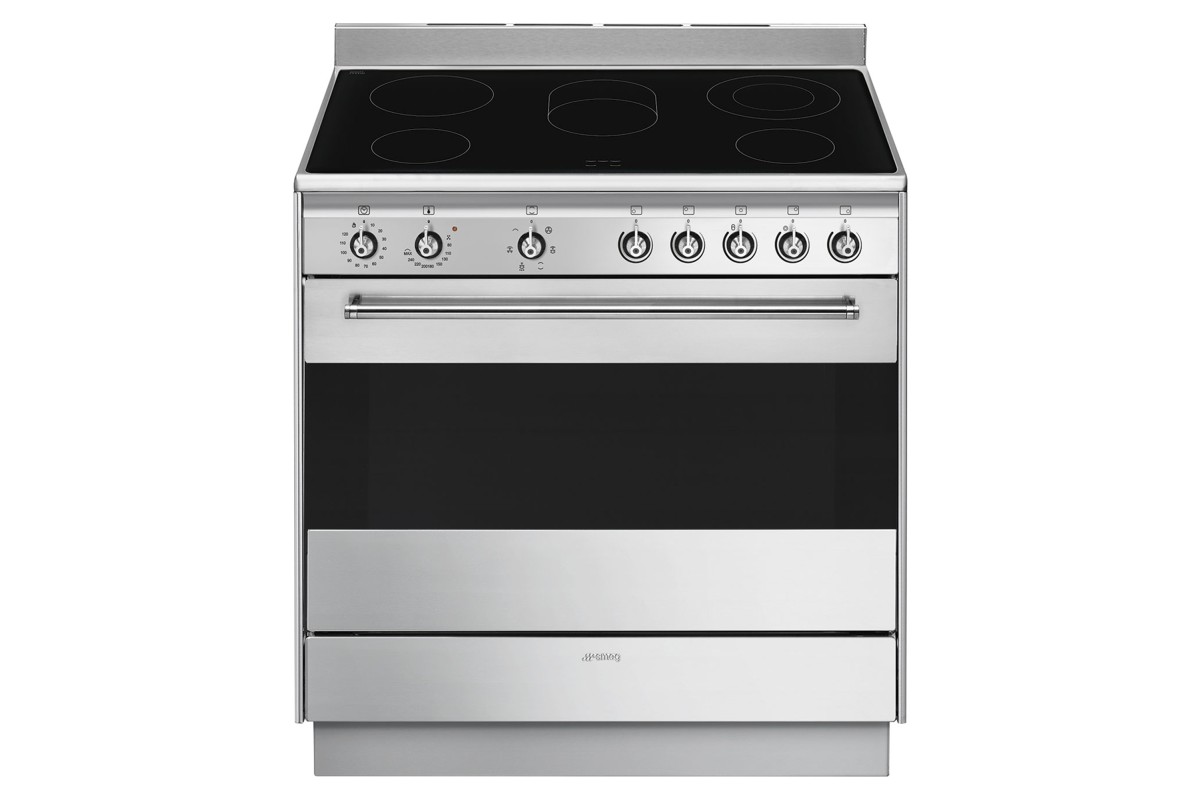Smeg Freestanding Oven with Ceramic Cooktop