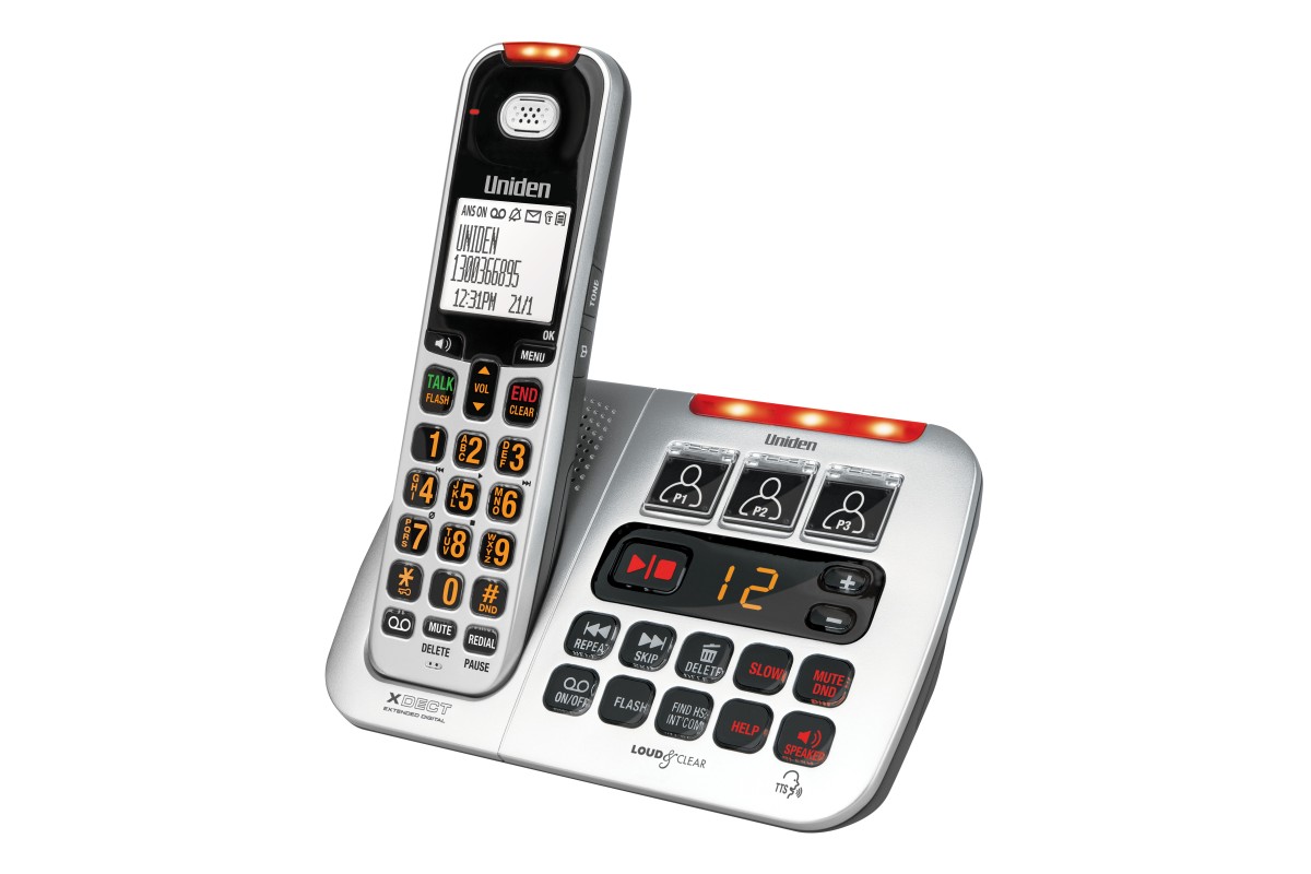Uniden Sight and Sound Cordless Phone